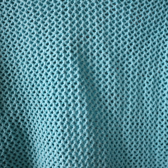 Knit/ Crochet Jessica Bright Blue Top - Picture 7 of 10